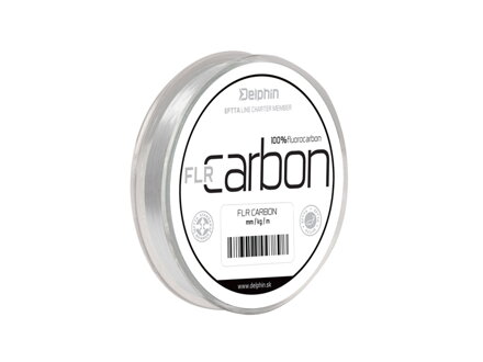 Delphin FLR CARBON - 100% fluorokarbón transp. 50m - 0,185mm  6,0lbs