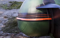 Kolibri Gumicsónak KM-400DSL zöld, merevített fapadló, felfújható gerinc