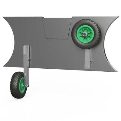 Kolieska prepravné HD200 čierno/zelené