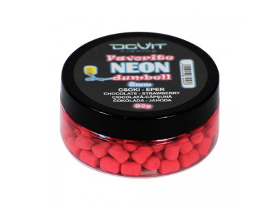 Dovit Favorite Neon Dumbell 8mm - Čokoláda-Jahoda