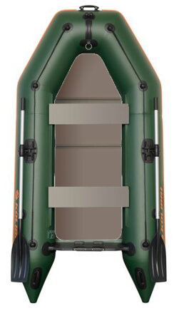 Čln Kolibri KM-245 P zelený pevná podlaha