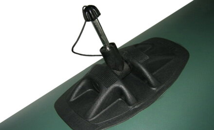 Kolibri Gumicsónak K-250 T Profi zöld, lamellás padló+motortartó
