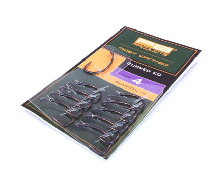 PB Products KD Curved Hook - číslo 8 - kaprársky háčik