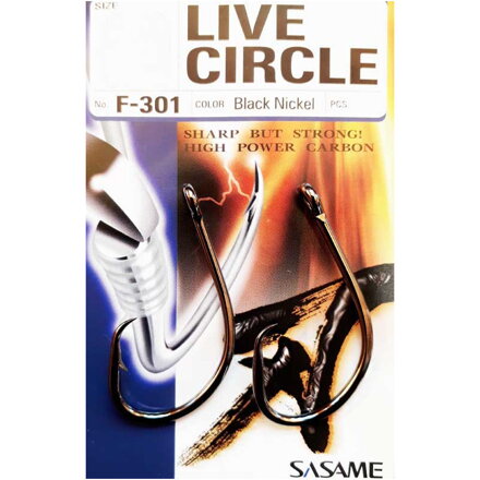 Háčiky Sasame Live Circle 6/0 - 3ks/bal
