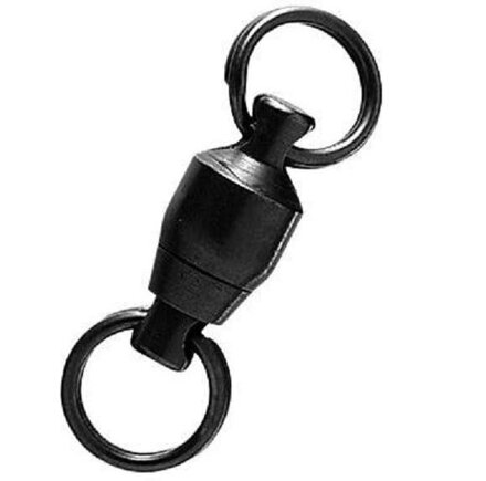 Sumcový obratlík s ložiskom Hell-Cat Swivel Bearing Black 225lb/120kg (3ks)