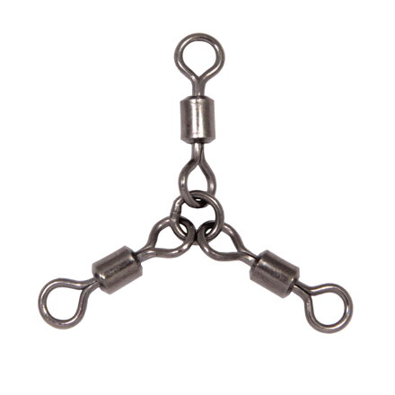 Hell-Cat Pevnostný trojcestný obratlík Heavy Triple Swivel  100kg (1ks)