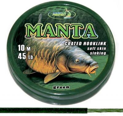 Stužená šnúrka Katran MANTA GREEN 45lb 10m