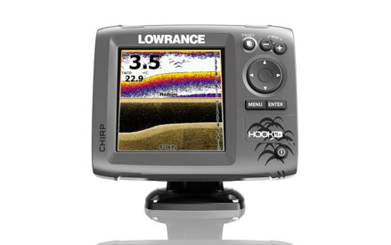 Sonar LOWRANCE Hook-5x Chirp/DSI sonar+sonda+aku.12Ah +nabíjačka + ZDARMA držiak sondy