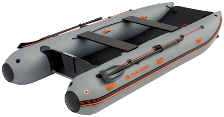 Katamarán Kolibri KM-420CM, tmavo šedý, Air-deck podlaha