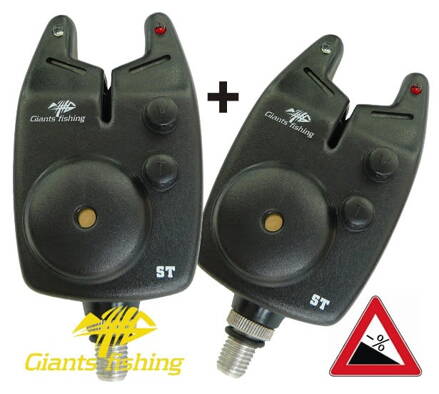 Signalizátor Giants Fishing Bite Alarm ST ( 12V Baterie) 1+1