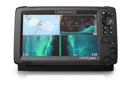 Sonar s GPS Lowrance Hook Reveal 9 Tripleshot ROW