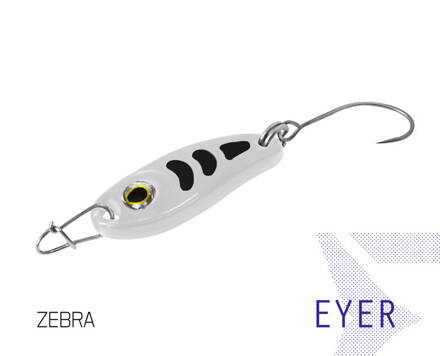 Plandavka Delphin EYER - 3g ZEBRA Hook #8