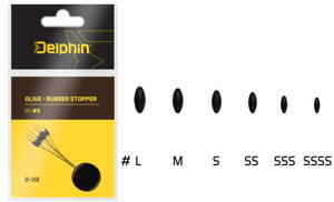 Delphin Olive - Rubber stopper - SSSS