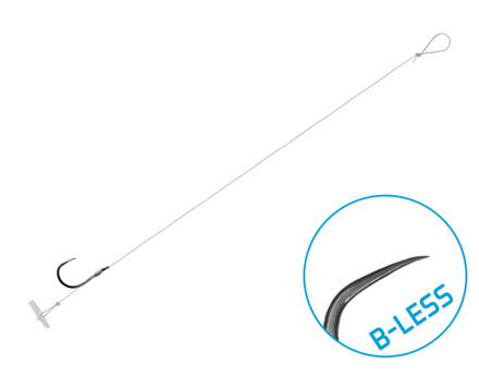 Feedrový nadväzec Delphin FLR Quickstop / 6ks - 8cm #6 SM