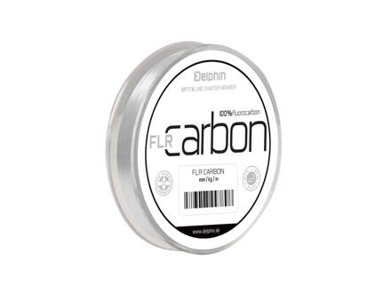 Delphin FLR CARBON - 100% fluorokarbón transp. 50m - 0,125mm 2,8lbs