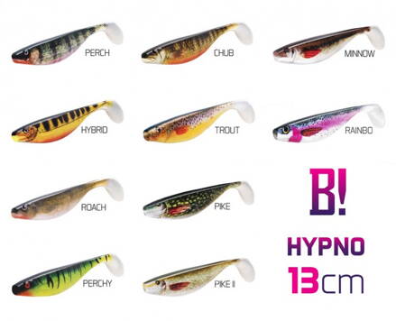 Delphin Umelá nástraha BOMB! HYPNO / 3ks - 9cm/3D PERCH