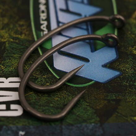 Gardner Háčiky Curved Rigga Hooks (CVR) Barbed