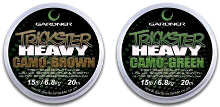 Pletená šnúra nadväzcová  Gardner Trickster Heavy 20m/15lb
