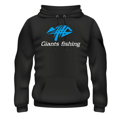 Giants Fishing Mikina s kapucňou  čierna 
