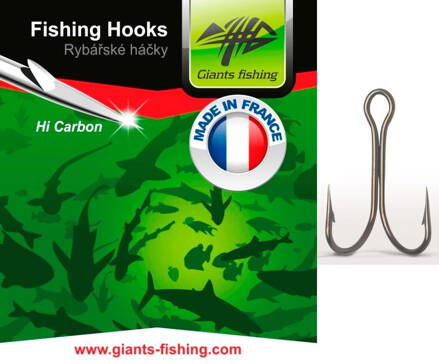 Giants Fishing Dvojháčik X1 Strong 100ks, vel.6