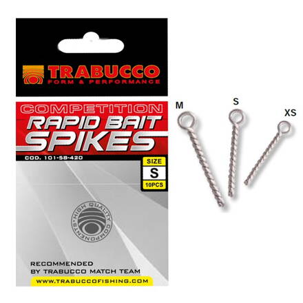 Držiak nástrahy Trabucco Rapid Bait Spikes „S“ 10ks