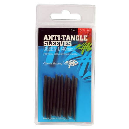 Giants Fishing Návleky proti zamotaniuí Anti-Tangle Sleeves Green L/10ks ( 40mm )