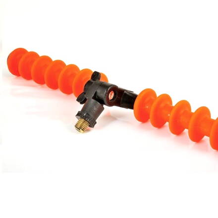 Feederová hrazda Trabucco XPS Feeder Rest Ribbed s kĺbom 0/90°