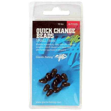 Giants Fishing Zarážky Quick Change Beads Small 9mm, 10ks