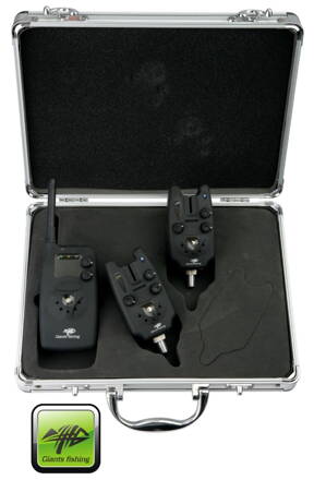Sada signalizátorov Giants Fishing Deluxe Radio Carp (2+1)