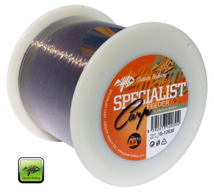 Vlasec Giants Fishing Specialist Carp/Feeder 0,18mm/3000m