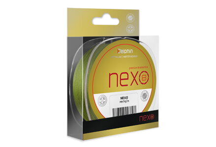 Delphin NEXO 8 zelená 1300m - 0,08mm 11lbs