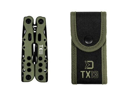 Multifunkčné kliešte Delphin TaktyX 13 - 16.5cm Multifunkčné kliešte Delphin TaktyX 13 - 16.5cm