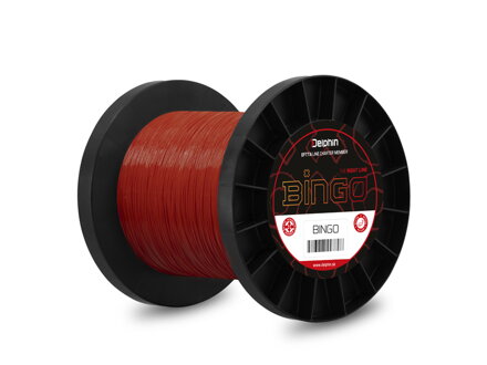 Vlasec Delphin BINGO Matt / Tm. červená - 0,30mm 7,4kg 20000m