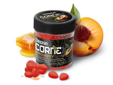 Umelá nástraha Delphin CorneX Pop Up / 60ks - Medová Broskyňa
