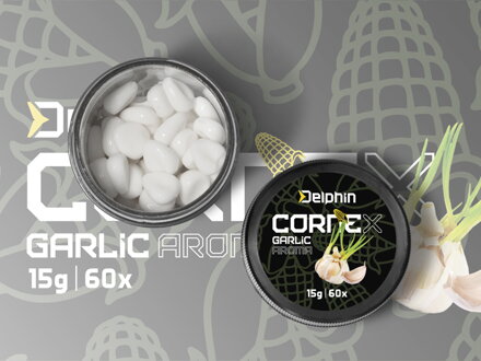 Umelá nástraha Delphin CorneX Pop Up / 60ks - Cesnak