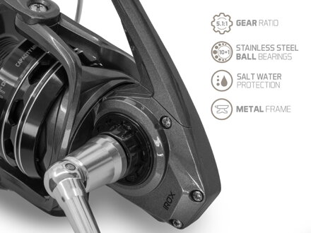 Hlboká cievka Delphin IROX 7T DP - aluminium