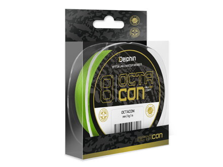Delphin OctaCON / fluo zelená - 0,10mm 6,2kg 135m