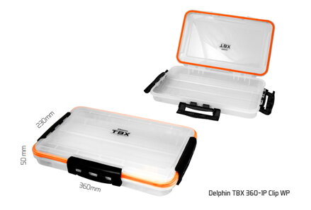 Krabica Delphin TBX One 275-1P Clip WP - 275x185x50mm Krabica Delphin TBX One 275-1P Clip WP - 275x185x50mm