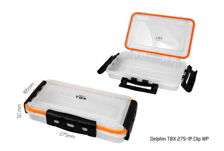 Krabica Delphin TBX One 275-1P Clip WP - 275x185x50mm Krabica Delphin TBX One 275-1P Clip WP - 275x185x50mm
