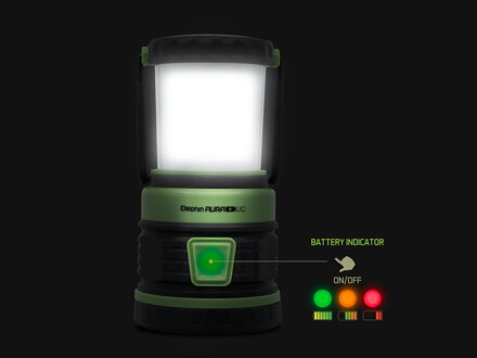 Kempingová lampa Delphin AURA+ UC - 8,5W 5400mAh Kempingová lampa Delphin AURA+ UC - 8,5W 5400mAh