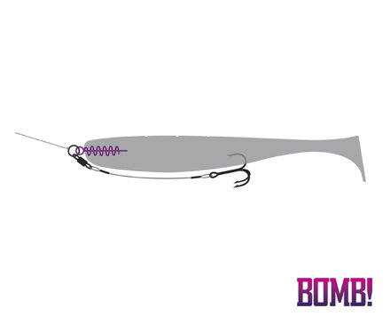 Delphin BOMB! Twisto O-LOCK / 5ks Delphin BOMB! Twisto O-LOCK / 5ks