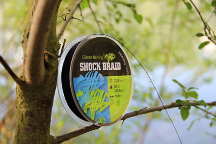 Pletená šnúra Giants Fishing Shock Braid 100m