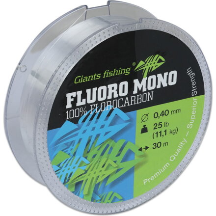 Nadväzcový vlasec Giants Fishing 100% Fluorocarbon 30m Nadväzcový vlasec Giants Fishing 100% Fluorocarbon 30m