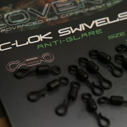 Gardner Obratlíky Covert C-Lok Swivels, vel.12, 10ks Gardner Obratlíky Covert C-Lok Swivels, vel.12, 10ks