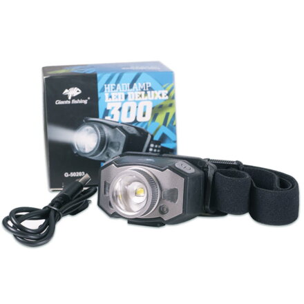 Giants Fishing Čelovka Headlamp LED Deluxe 300 Giants Fishing Čelovka Headlamp LED Deluxe 300
