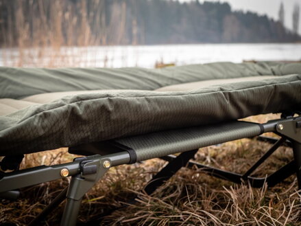 Lehátko Giants Fishing Bedchair Flat Fleece XL 8Leg Lehátko Giants Fishing Bedchair Flat Fleece XL 8Leg