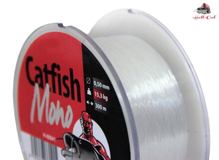 Vlasec Hell-Cat Catfish Mono Clear 0,50mm, 300m Vlasec Hell-Cat Catfish Mono Clear 0,50mm, 300m