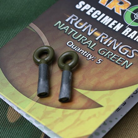 Gardner Priebežné krúžky na záťaž Target Run Rings Green, 5ks
