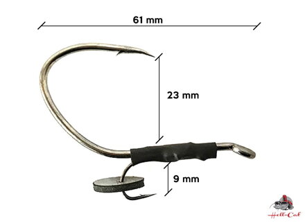 Hell-Cat Háčik Hook Live Bait Catfish vel. 6/0,1ks