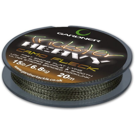 Pletená šnúra nadväzcová  Gardner Trickster Heavy 20m/20lb